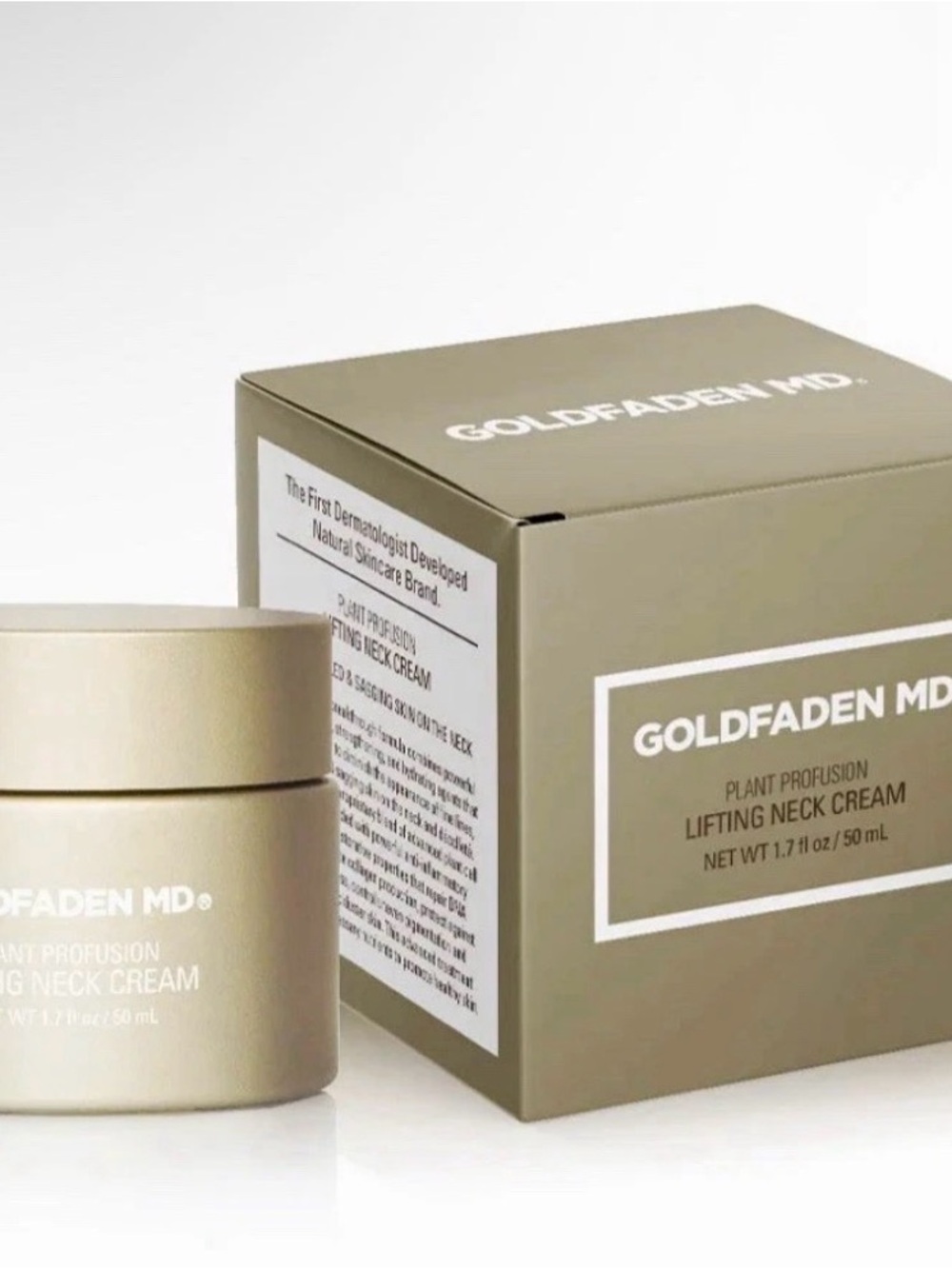 GOLDFADEN MD Lifting Neck Cream -